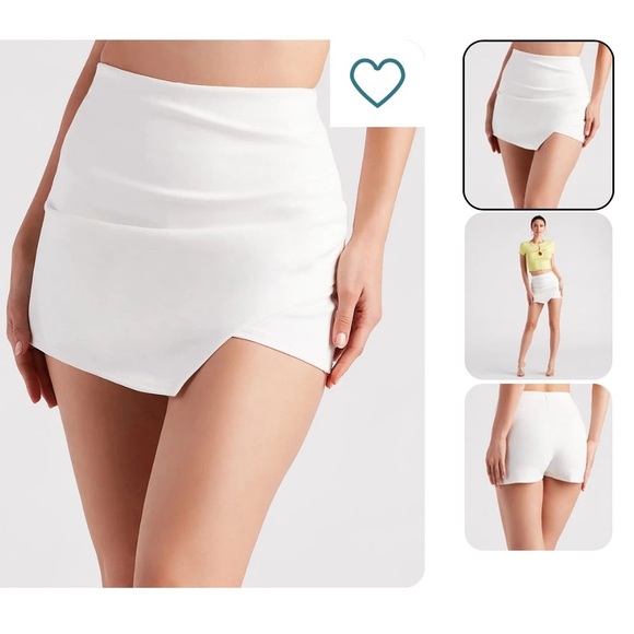 Windsor Pants - Windsor Under Wraps Asymmetrical Mini Skort